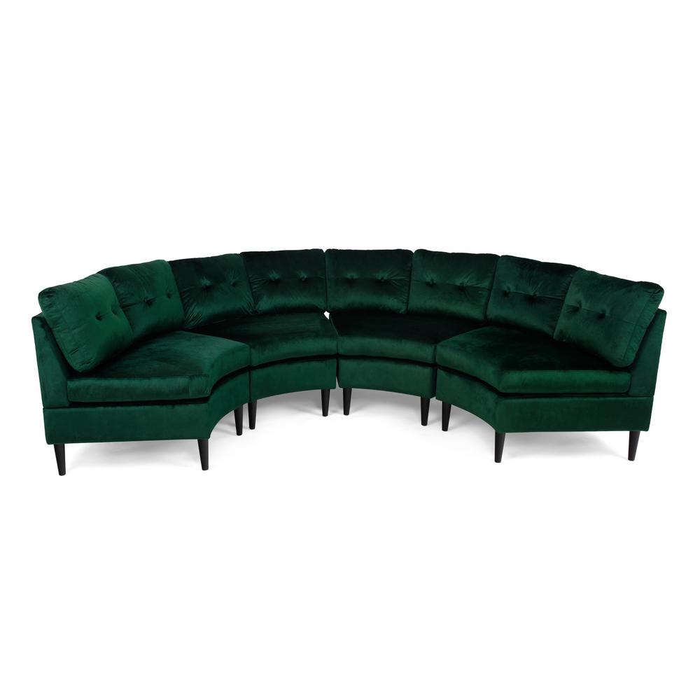 Noble House Seater Sectional Sofa Green 549