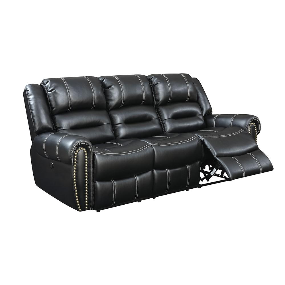 Williams Home Furnishing Leather Sofa Reclining 14052