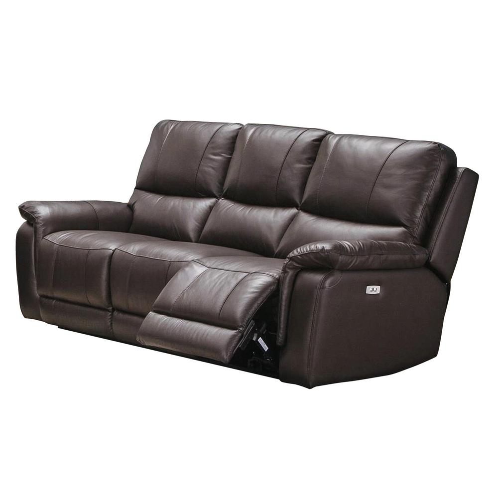 Simple Relax Top Leather Sofa Overstuffed Arm Pleated Us 583