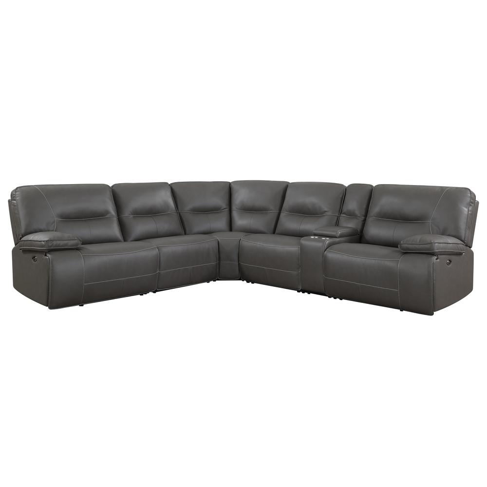 Steve Silver Sectional Grey