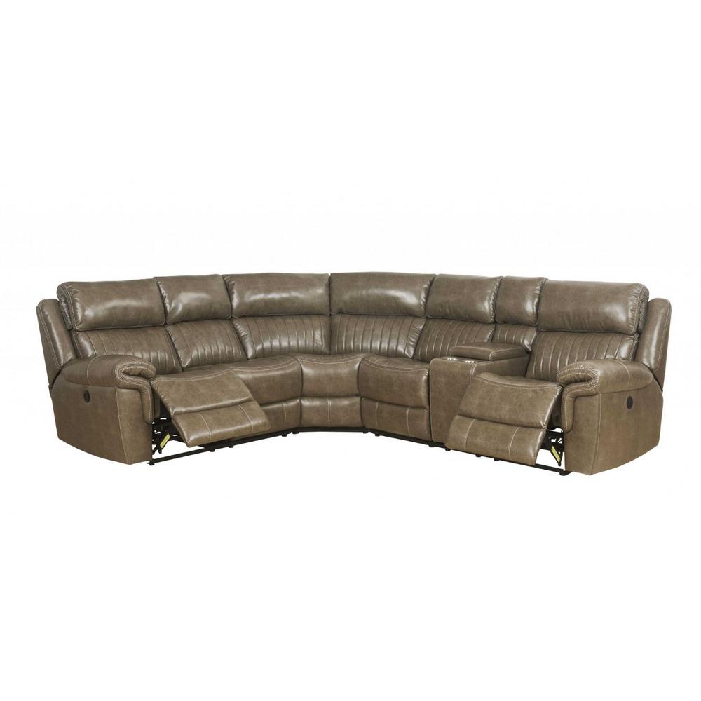 Homeroots Leather Sofa Sofas