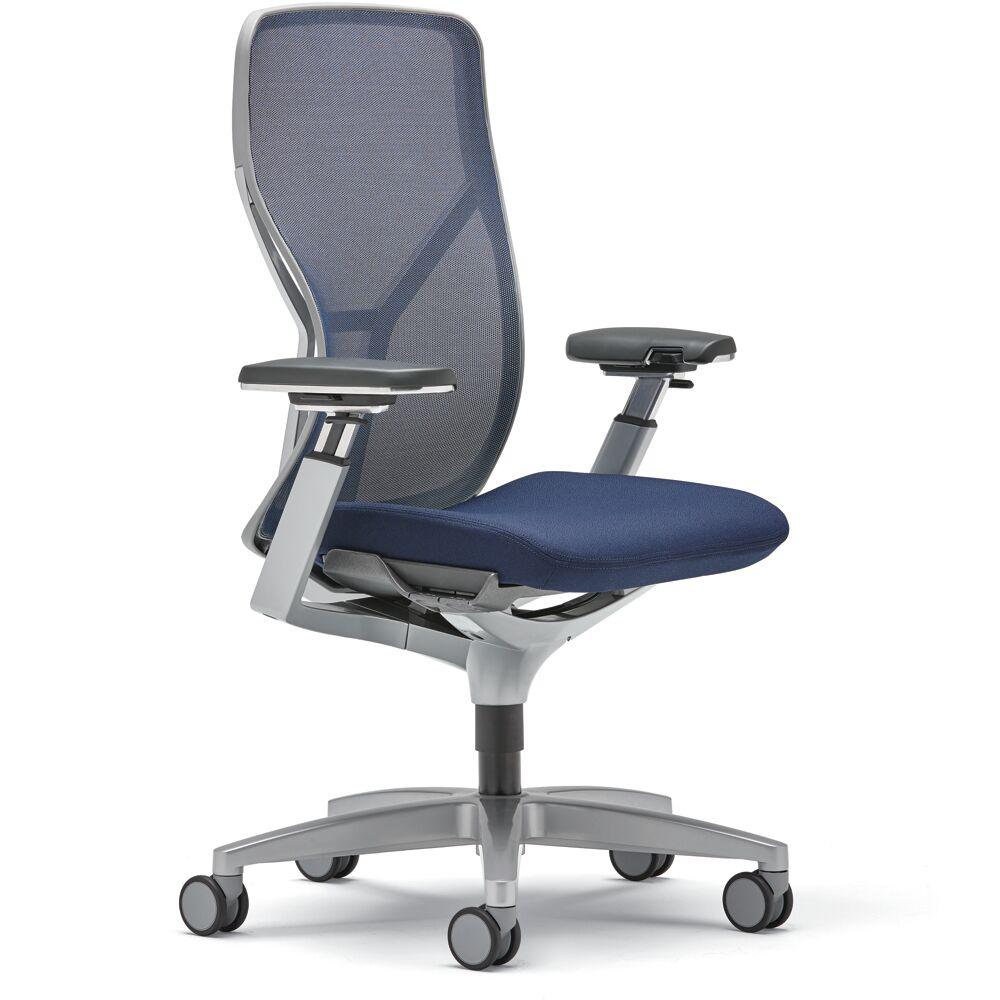 Almo Fulfillment Back Task Chair Blue Office Chairs