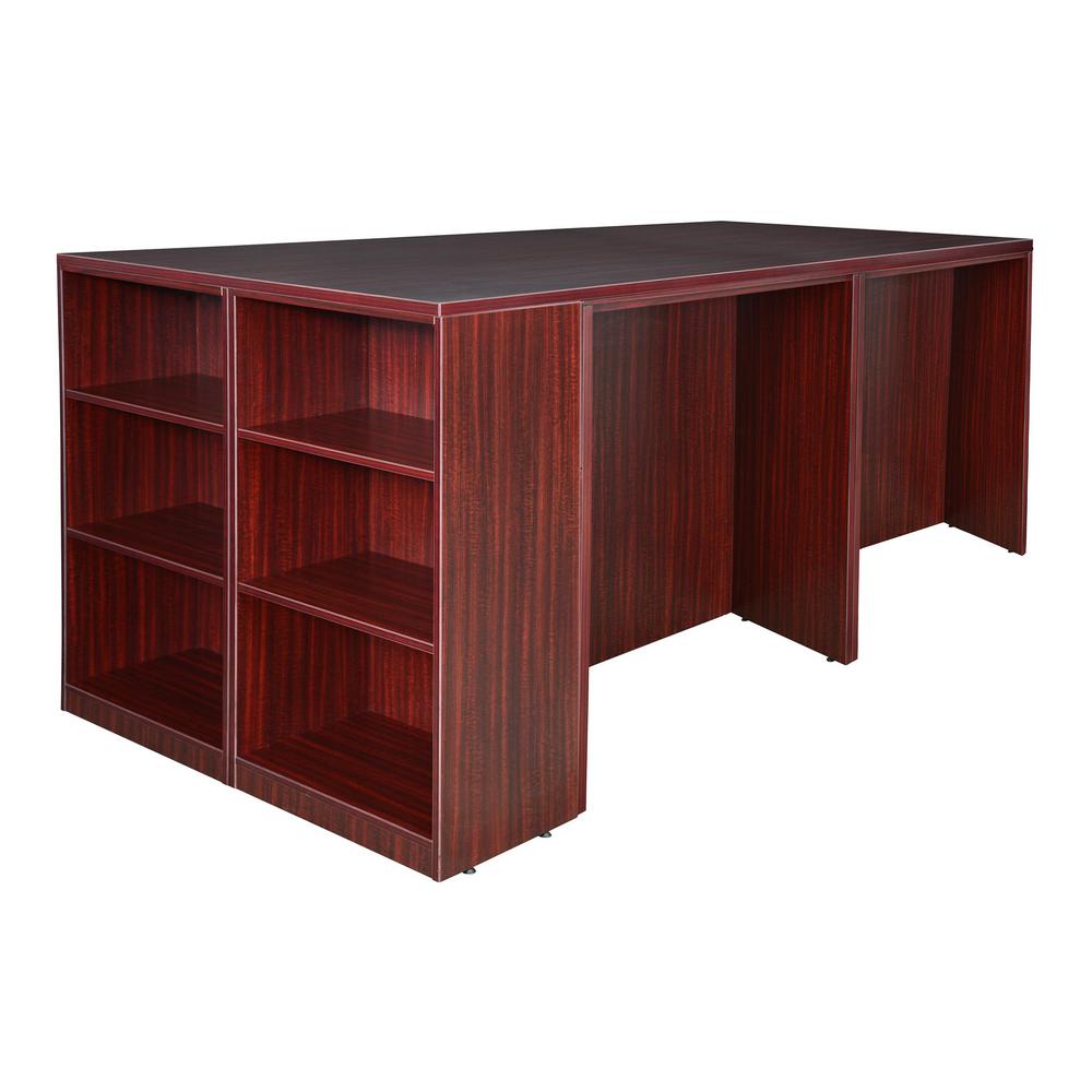 Regency Mahogany Desk Storage Cabinet Lateral File Bookcase End Brown Office Furniture Sets