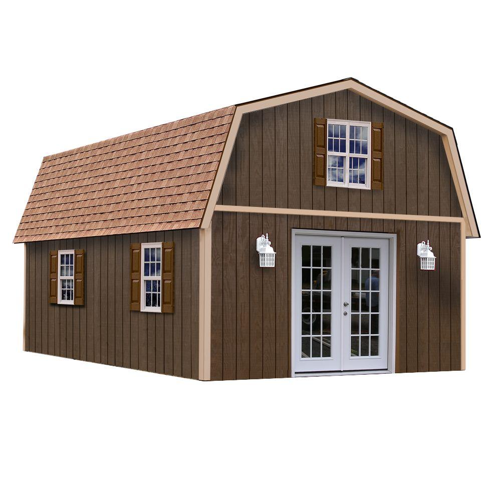 Best Barns Wood Storage Building