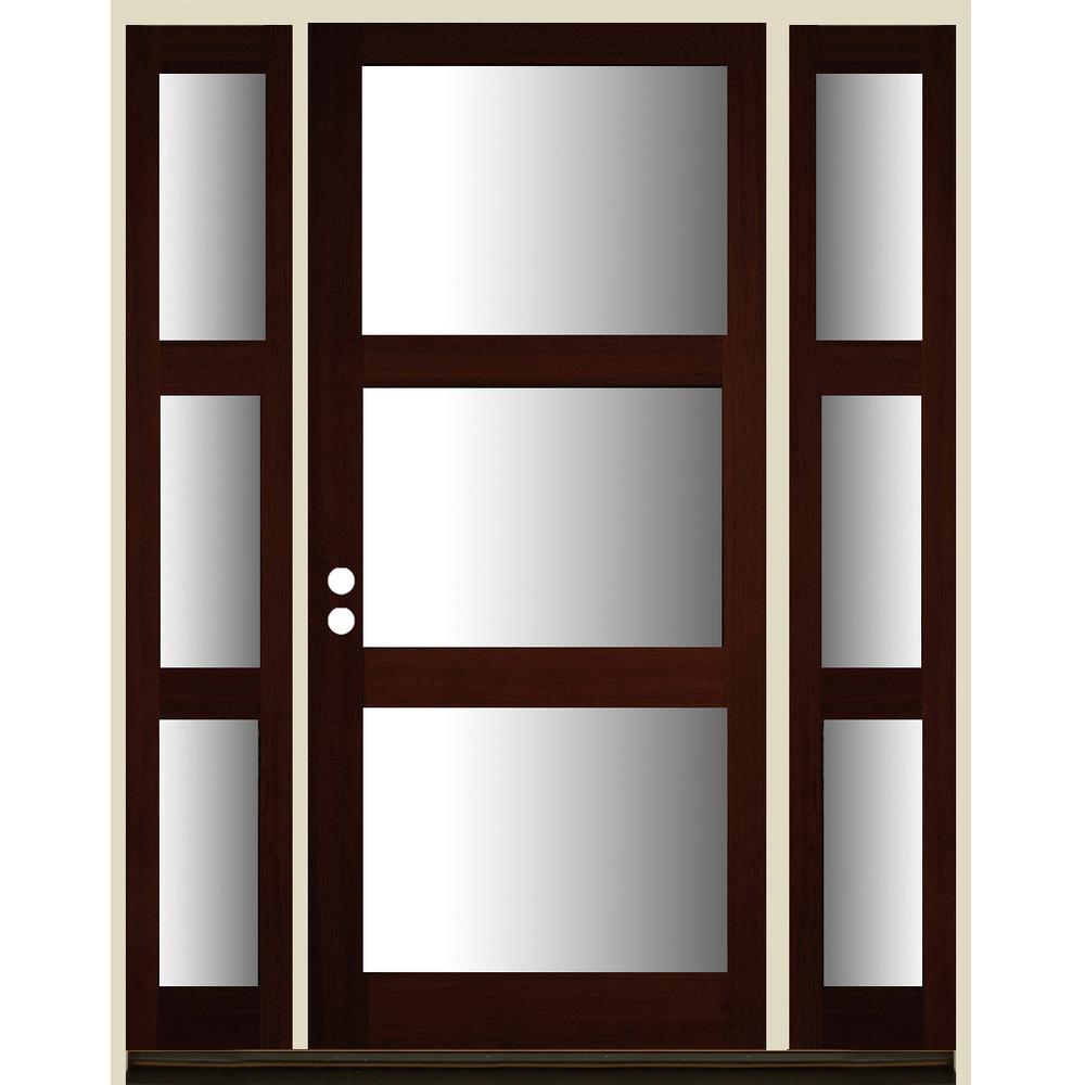 Krosswood Doors Mahogany Righthandinswin Front Door Doubl Doors