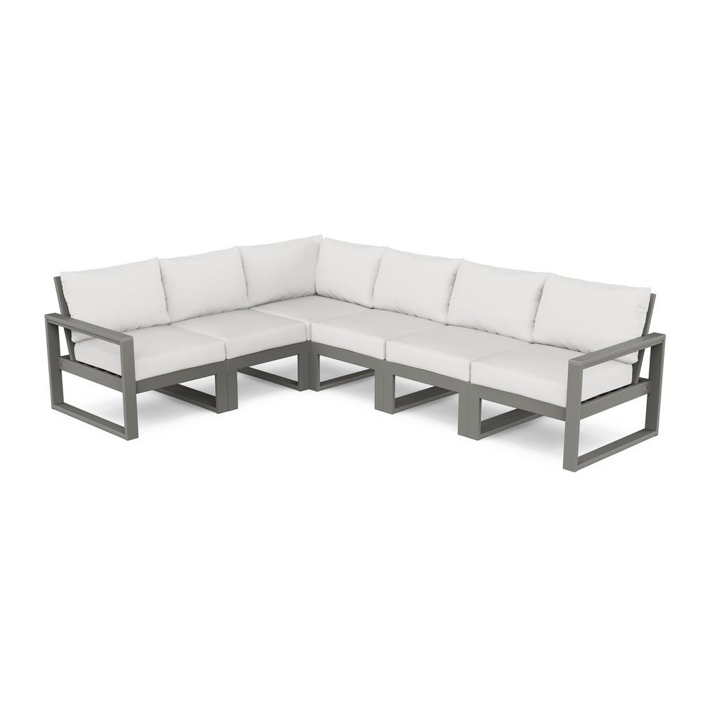 Polywood Outdoor Sectional Set Linen Outdoor Furniture Sets