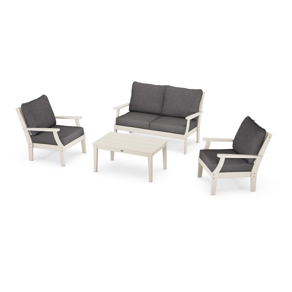Polywood Outdoor Conversation Set Outdoor Furniture Sets