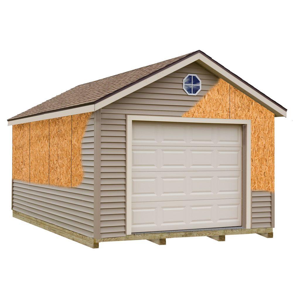 Best Barns Garage Kit Sturdy Floor Grays Outdoor Structures
