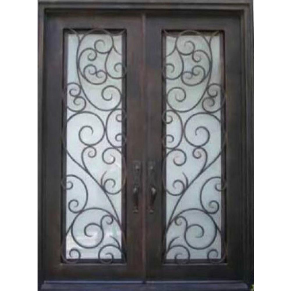 Milano Building Panel Iron Front Door Doors