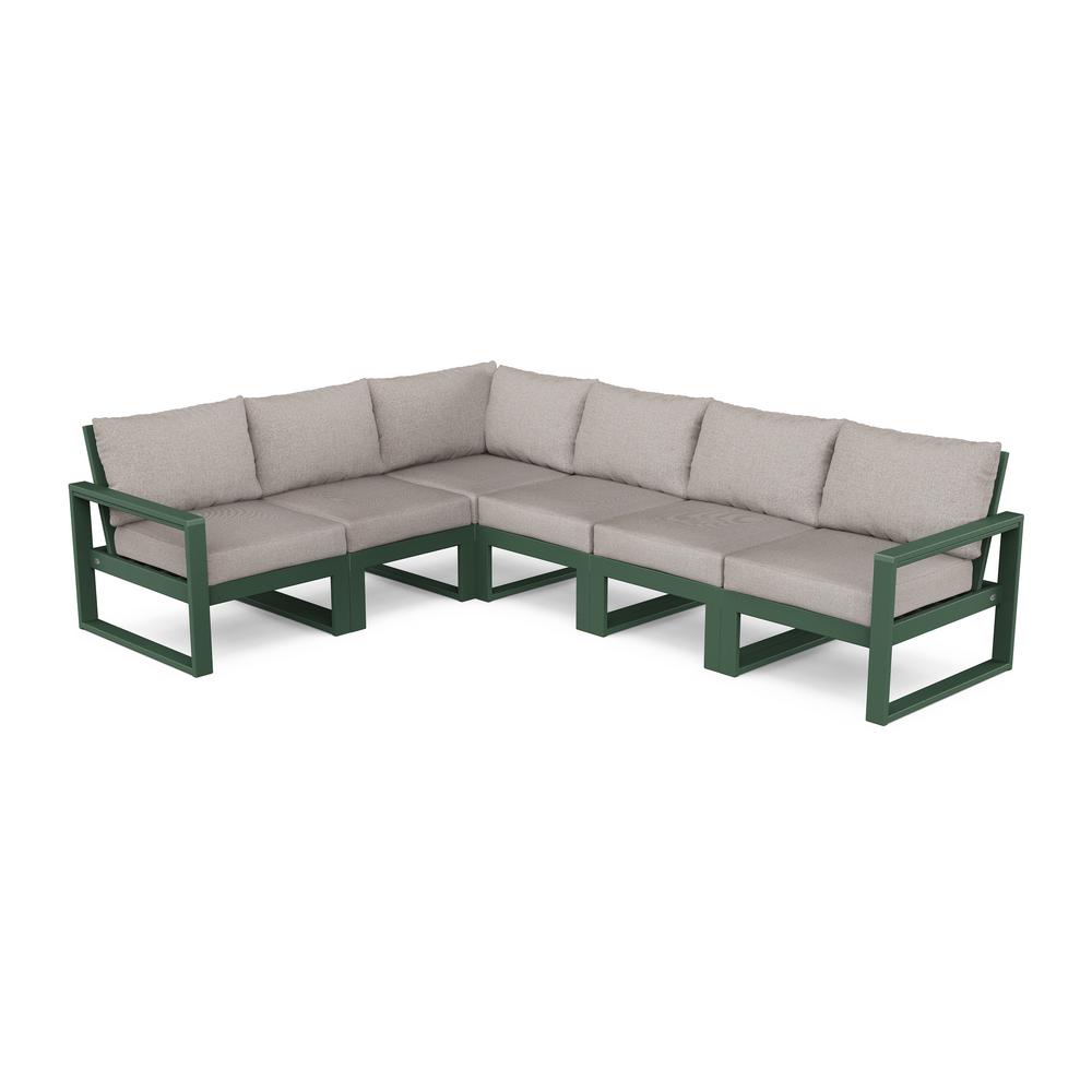 Polywood Outdoor Sectional Set Tweed Outdoor Furniture Sets