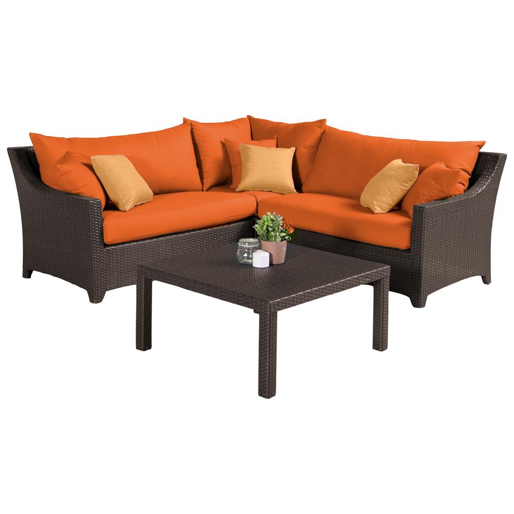 Patio Sectional Set