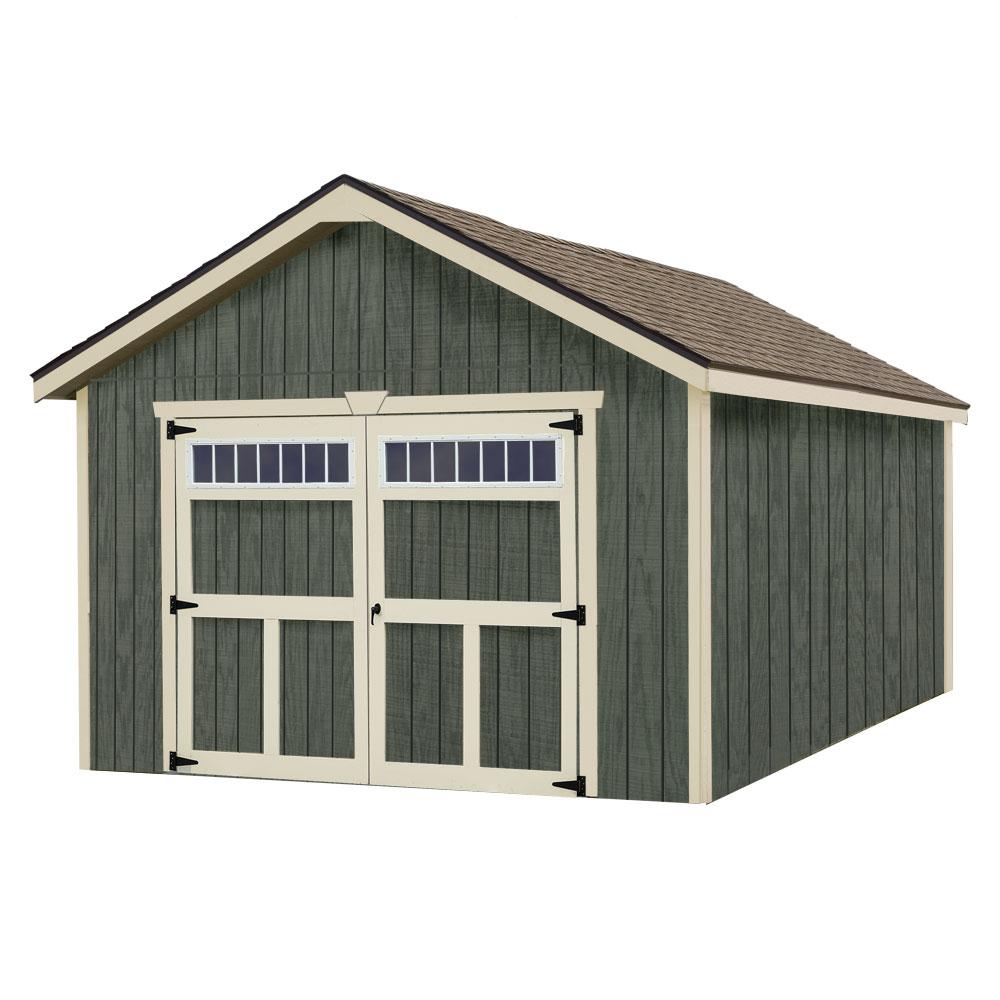 Best Barns Wood Garage Kit Grays Outdoor Structures