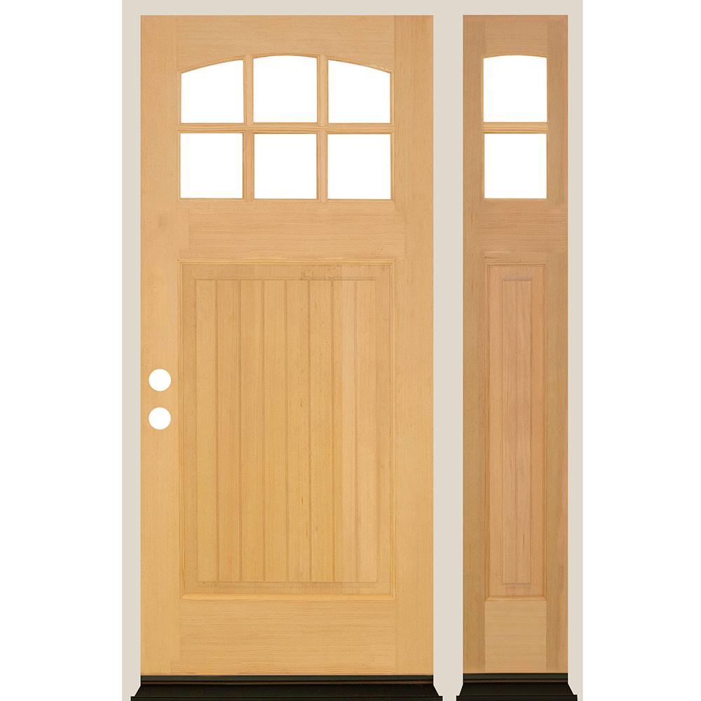 Krosswood Doors Arched Right Front Door Right