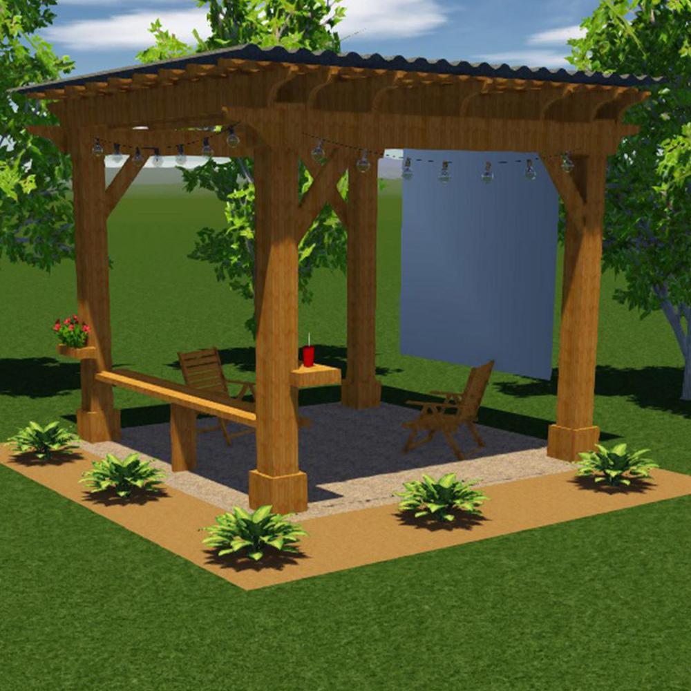 Quality Built Backyard Cedar Tans Outdoor Structures